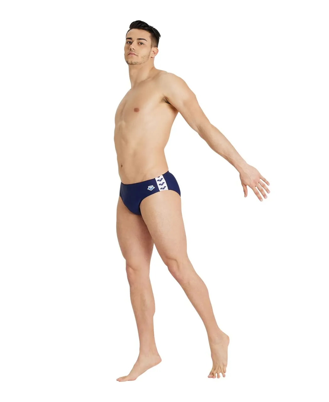 Arena Icons slip bagno uomo tinta unita cloro-resistant