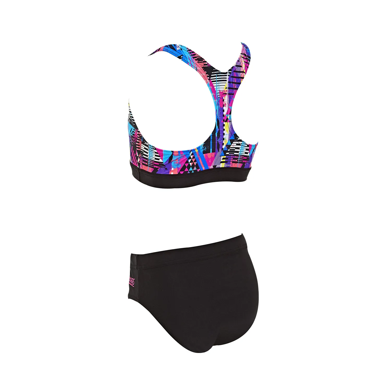 Zoggs Labrynth Muscle costume 2 pezzi spalle scoperte