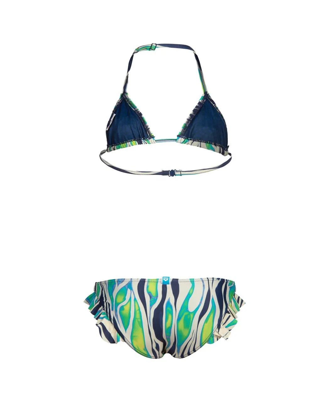 Arena Water Print bikini bambina triangolo stampa