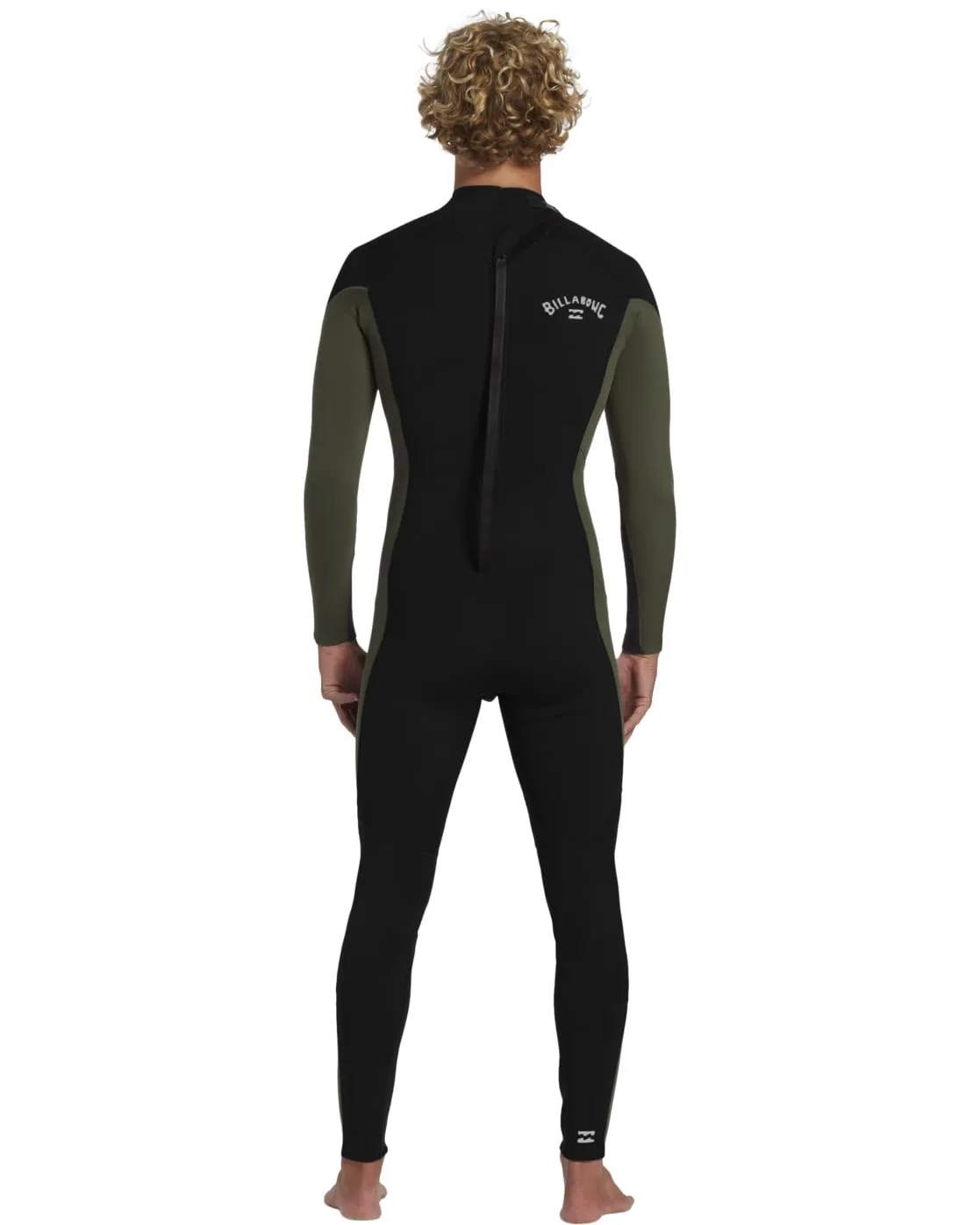 Billabong Foil 3/2 muta surf uomo zip dietro