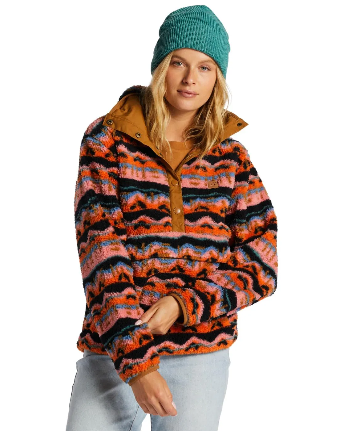 Billabong Switchback pile donna XS blue haze collo alto