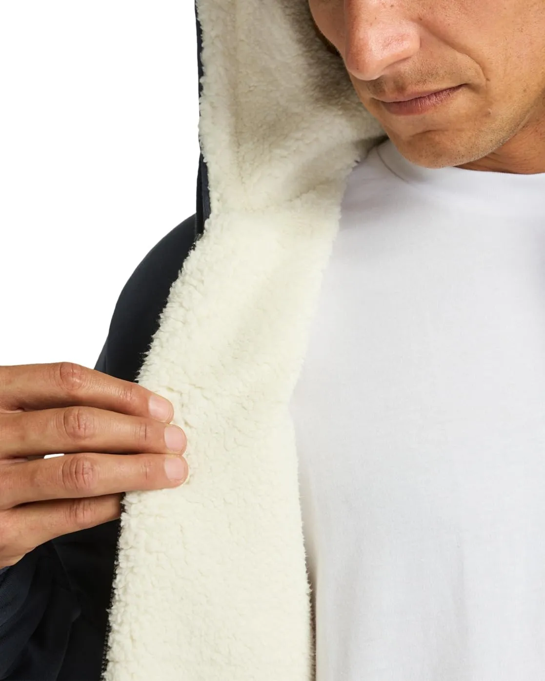 Billabong Arch Sherpa cardigan uomo pile S blu ombra