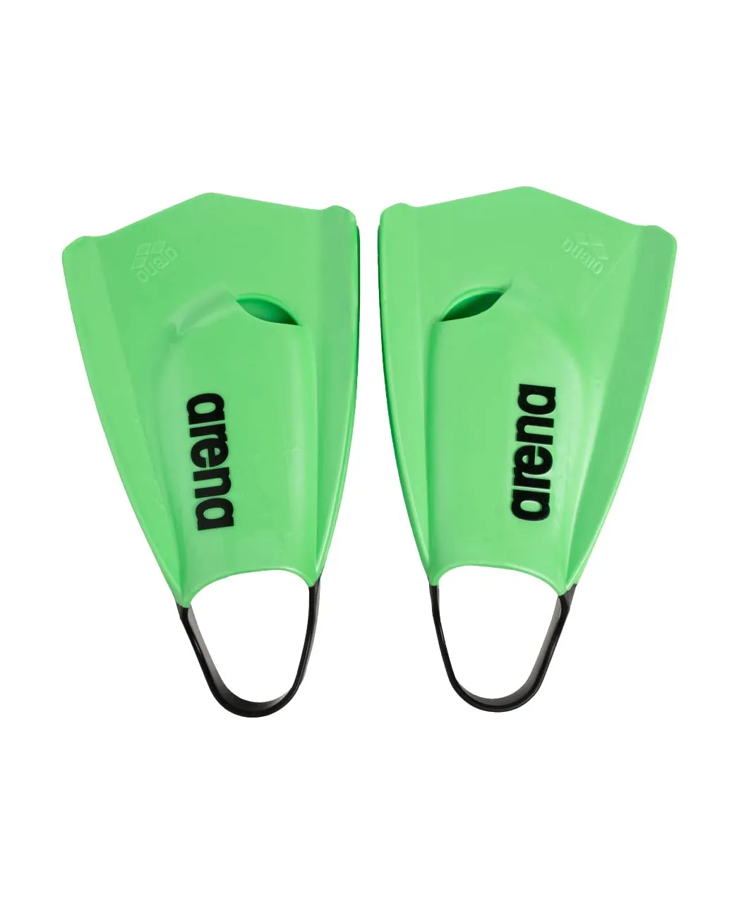 Arena Powerfin Pro II pinne nuoto silicone lime lama corta
