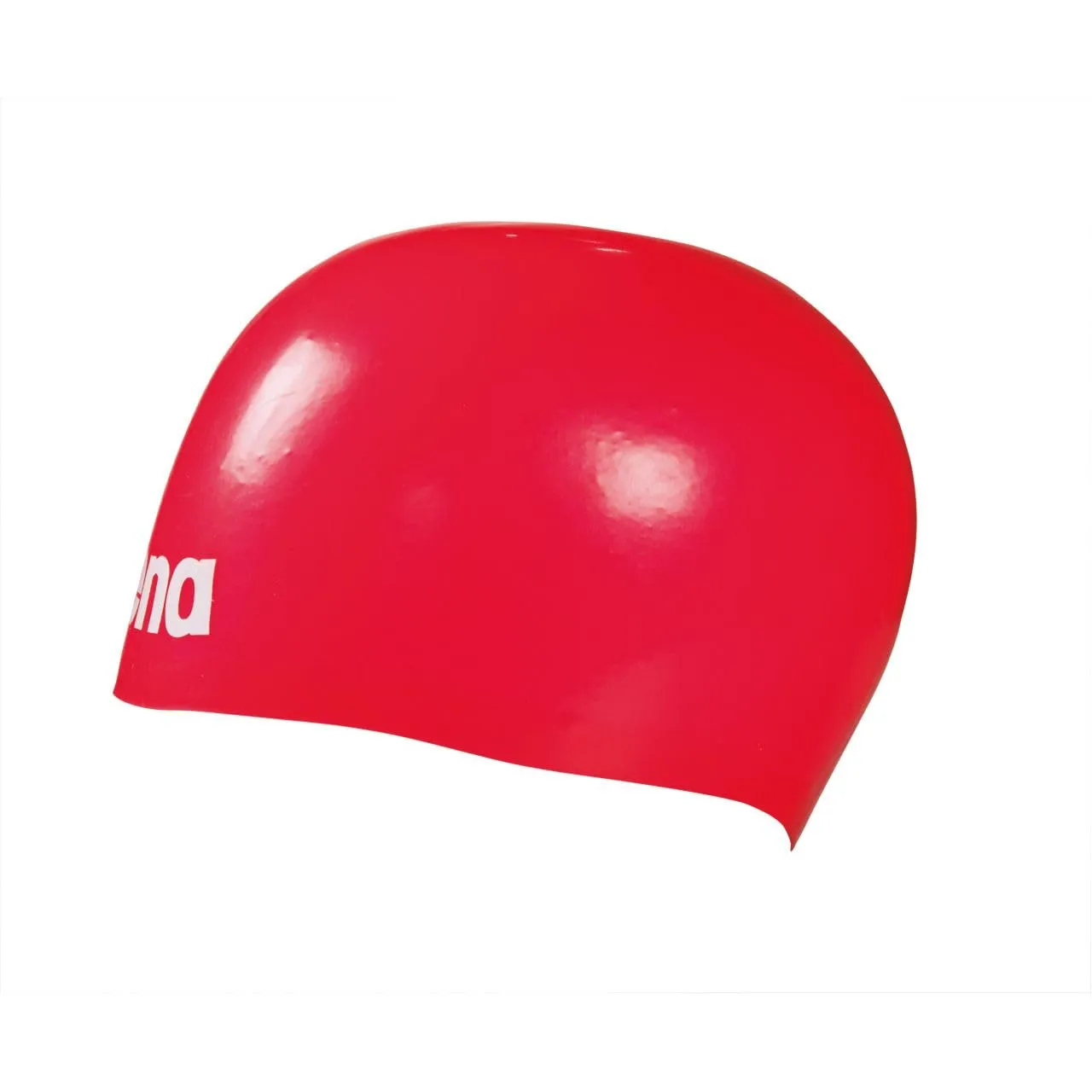 Arena Moulded cuffia nuoto silicone rossa gara