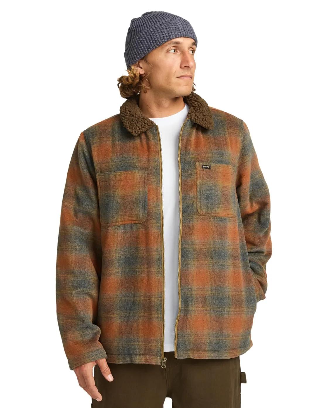 Billabong Hills Sherpa Gilet Uomo in Pile