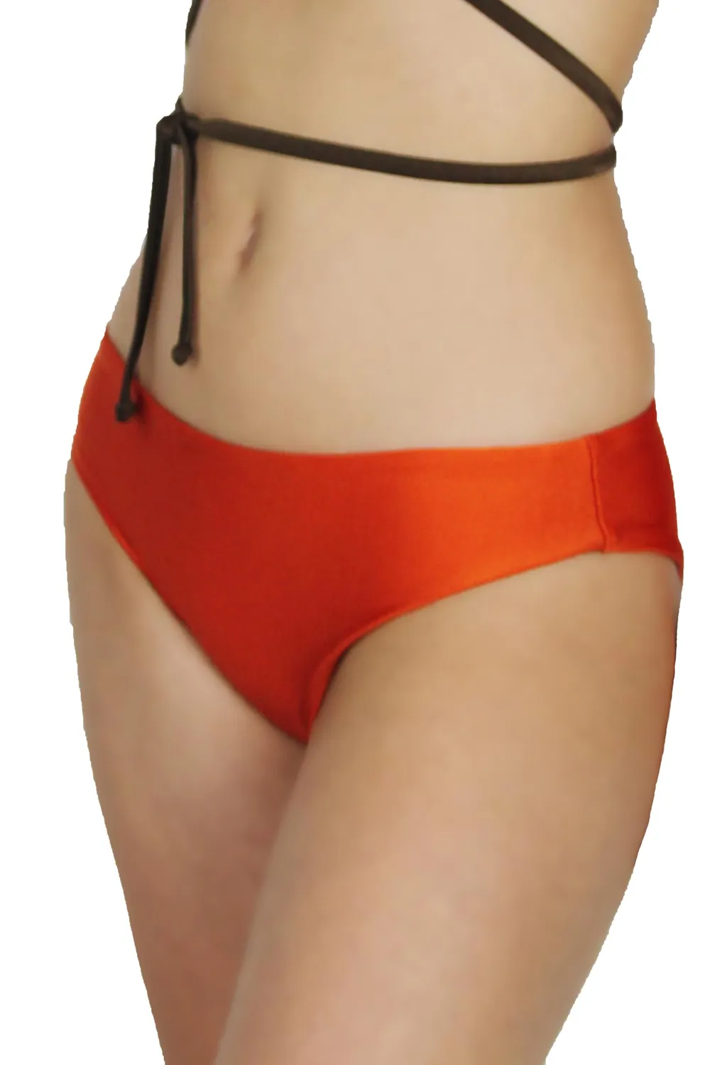 Teti Pico Slip Bikini Vita Alta Anello Oro
