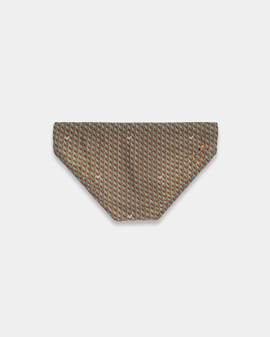 Mosso Sunwear Grains slip mare marrone ECONYL