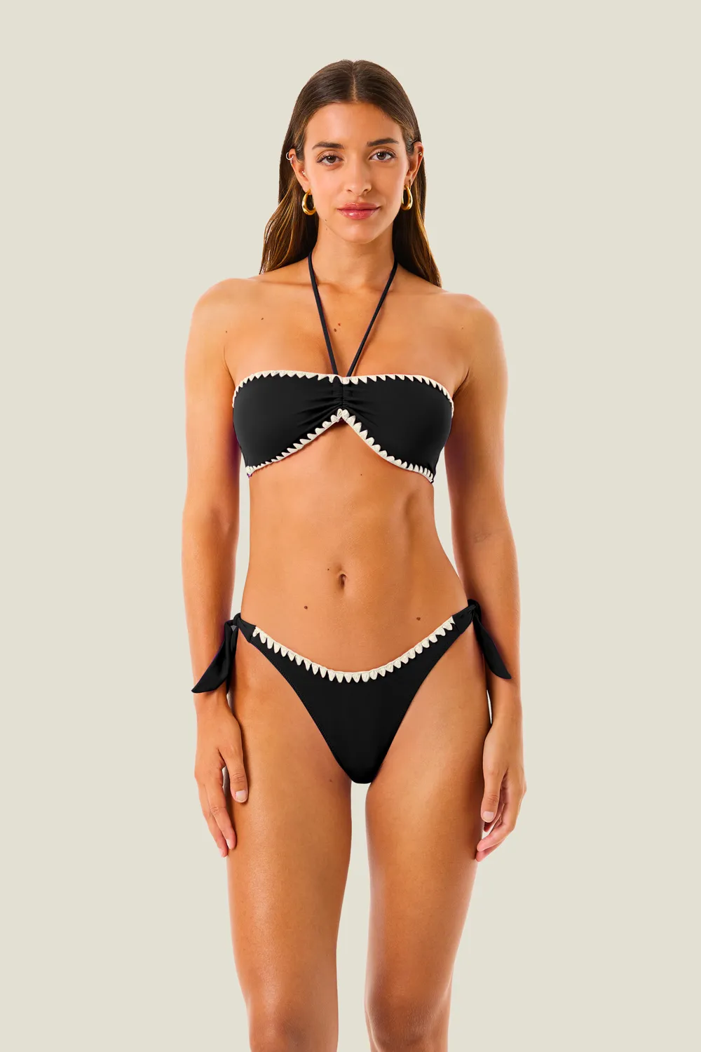 4Giveness Fascia Color Croche bikini a fascia terra crochet