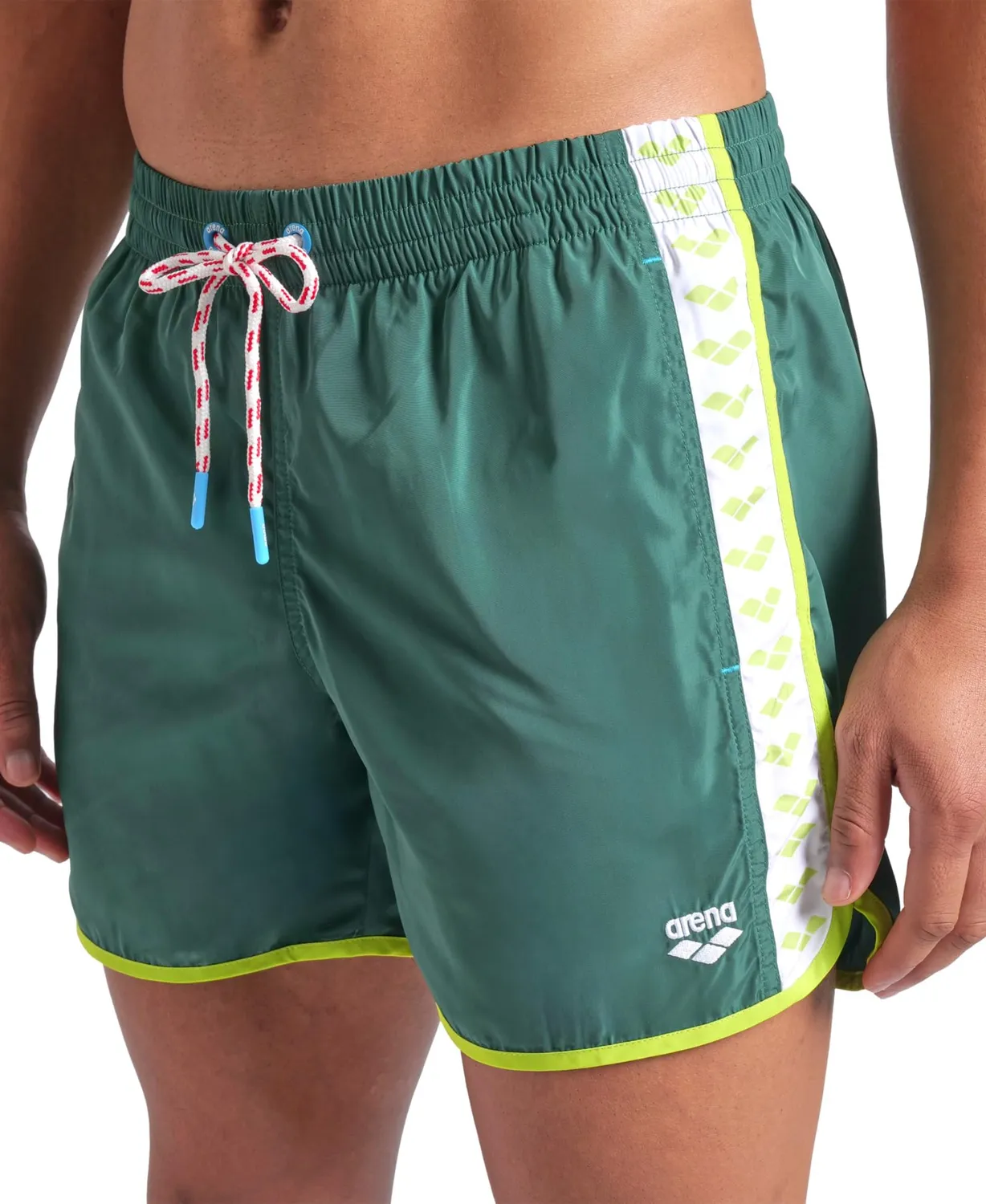 Arena Team Stripe boxer mare uomo leggero fantasia