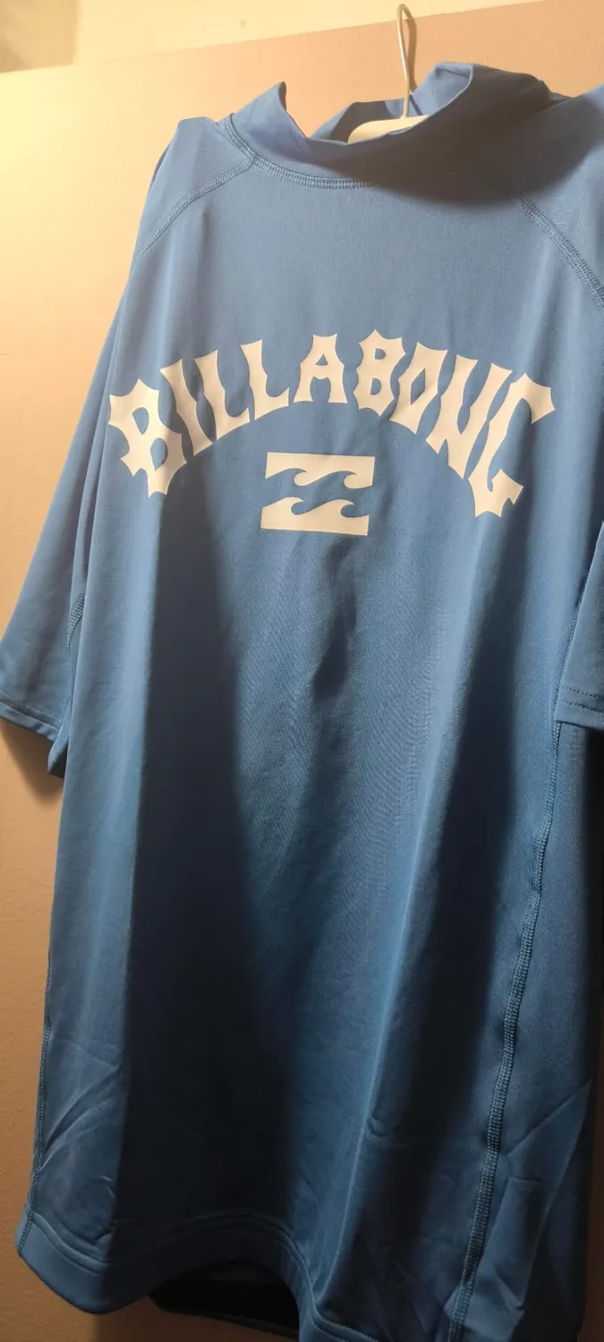 Billabong Logo Surf maglia surf uomo UPF 50+