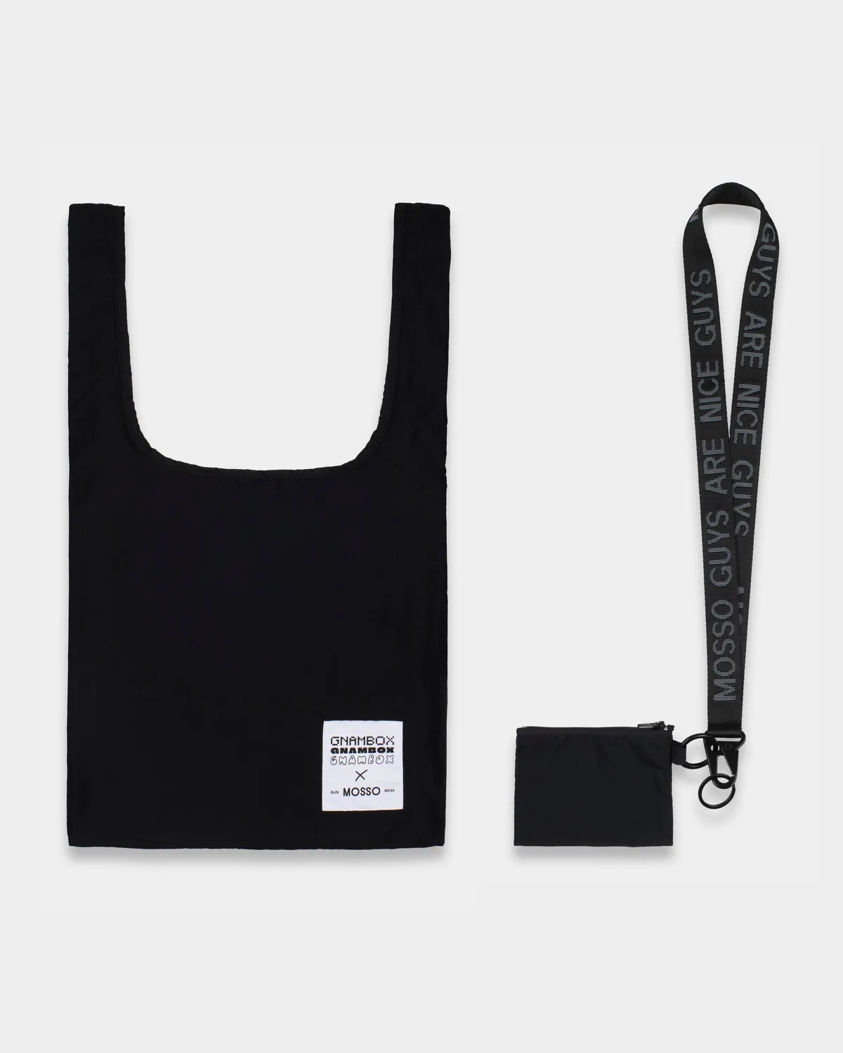Mosso Sunwear Gnambox pochette collo nera