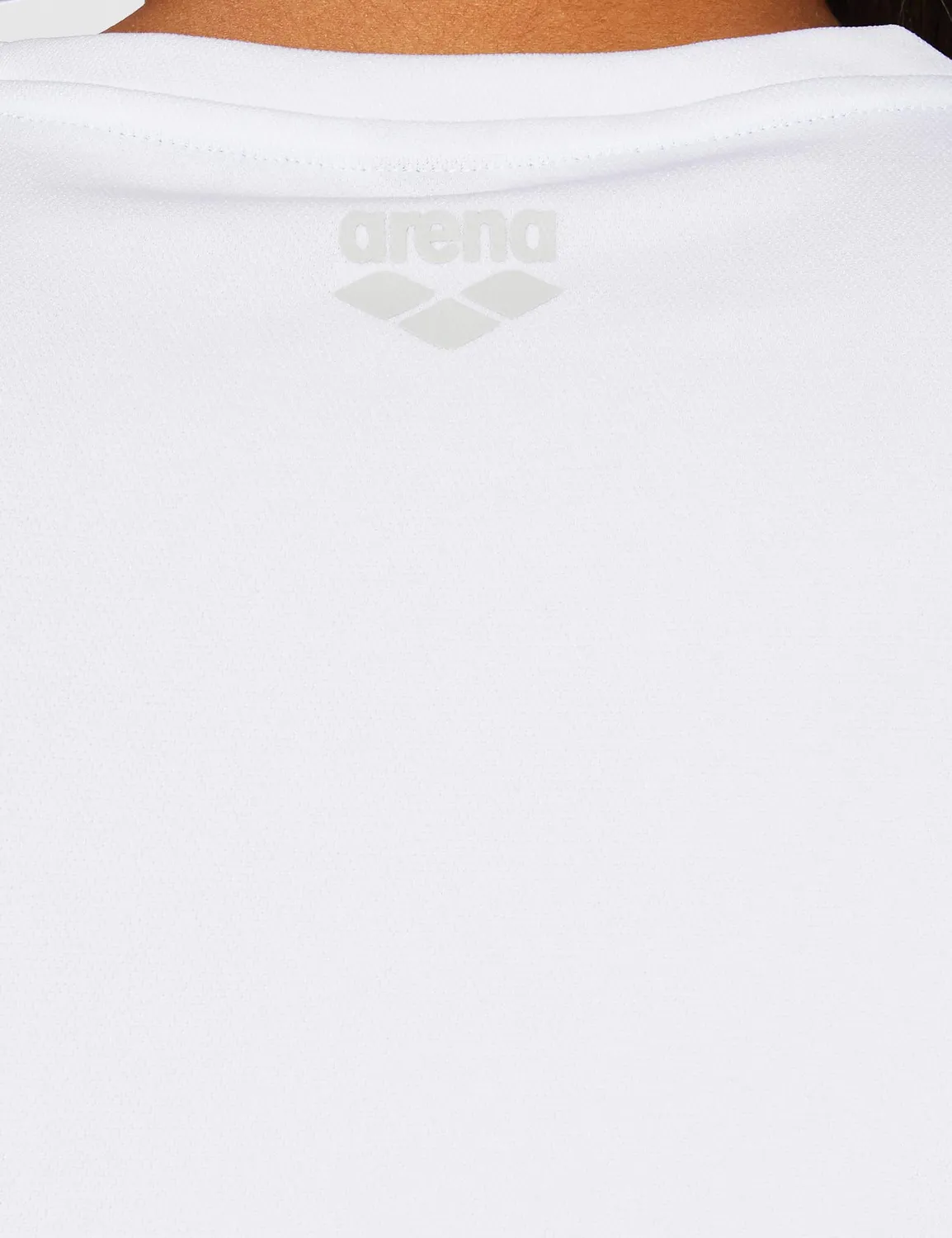Arena Gym Logo maglietta donna bianco riga iridescente XS