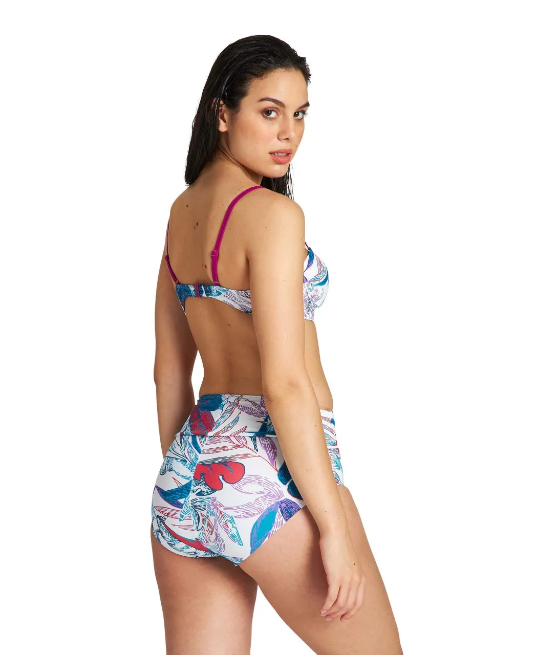 Arena Cecilia Bikini Donna Nero Coppa B modellante due pezzi