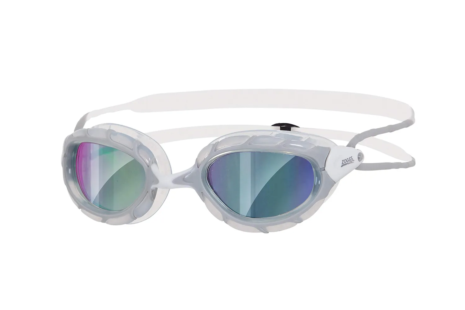 Zoggs Predator occhialini nuoto adulti specchiati UV