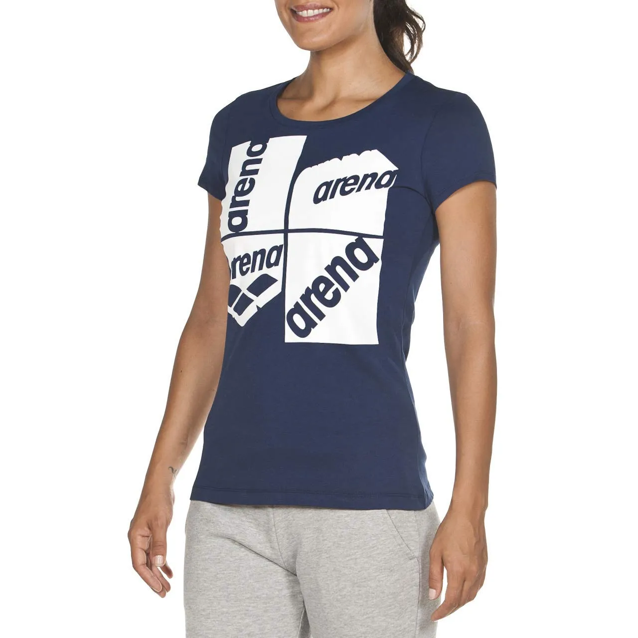 Arena W Essential S maglia donna girocollo jersey