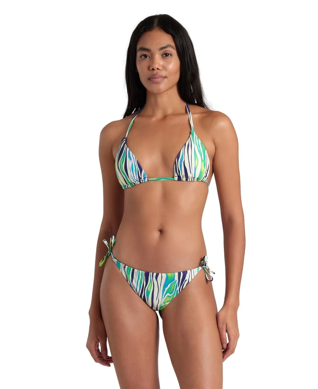 Arena Water Print String bikini donna a triangolo