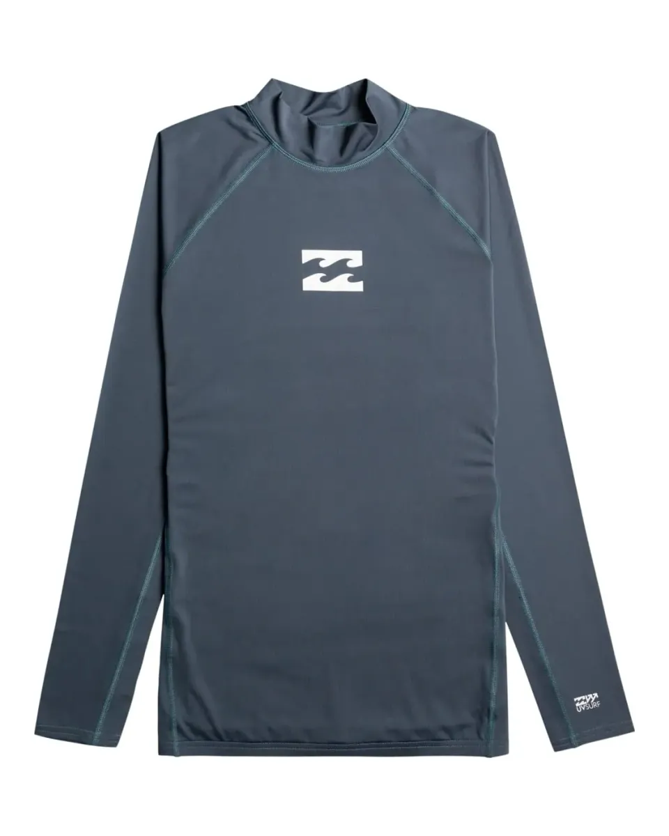 Billabong Waves All Day LS rash guard uomo nero