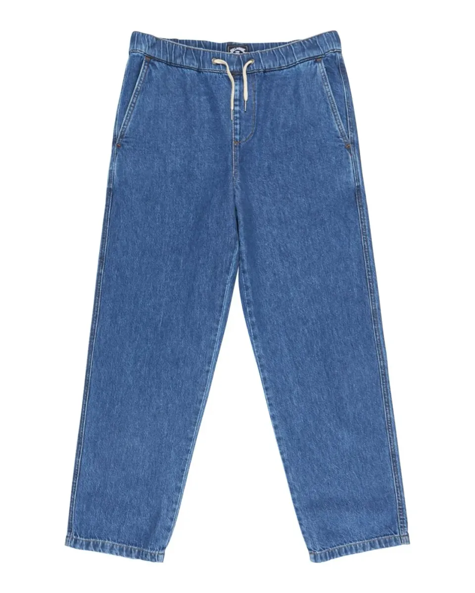 Billabong Larry Denim Pant jeans uomo L lavaggio scuro