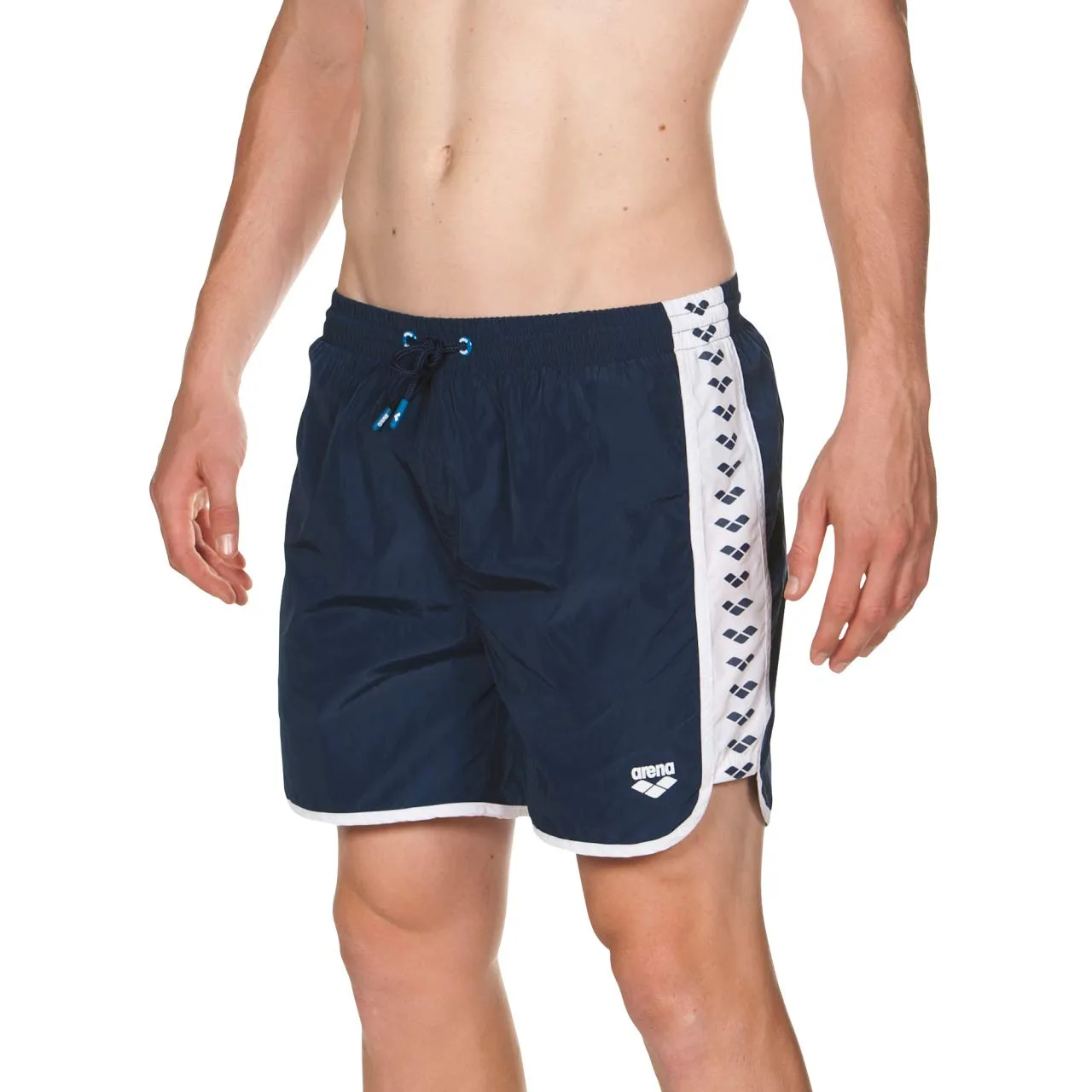 Arena M Team Stripe Boxer boxer mare uomo L navy