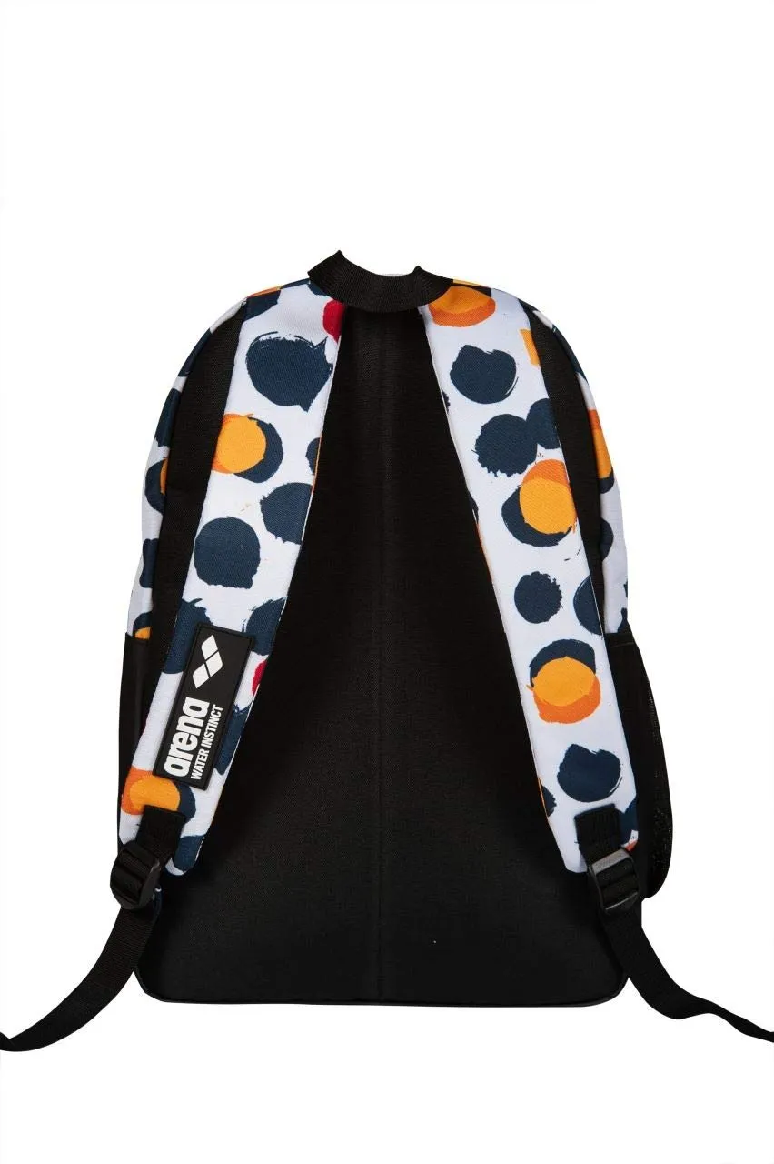 Arena Team Allover zaino sportivo 30 litri polka dots con porta laptop