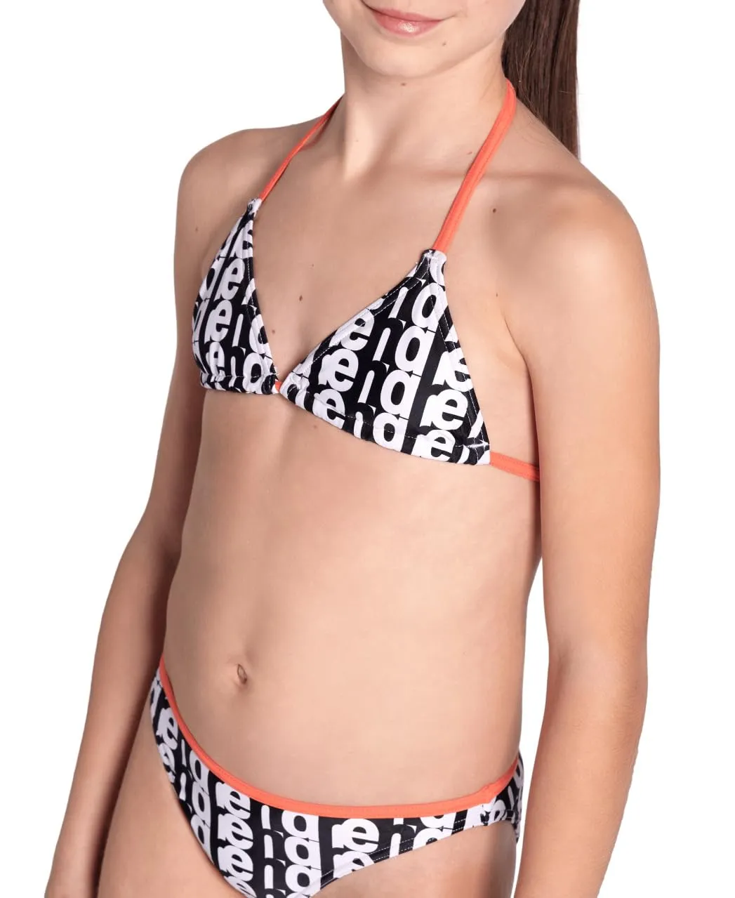 Arena Monogram Triangle bikini bambina 12-13 anni collo regolabile