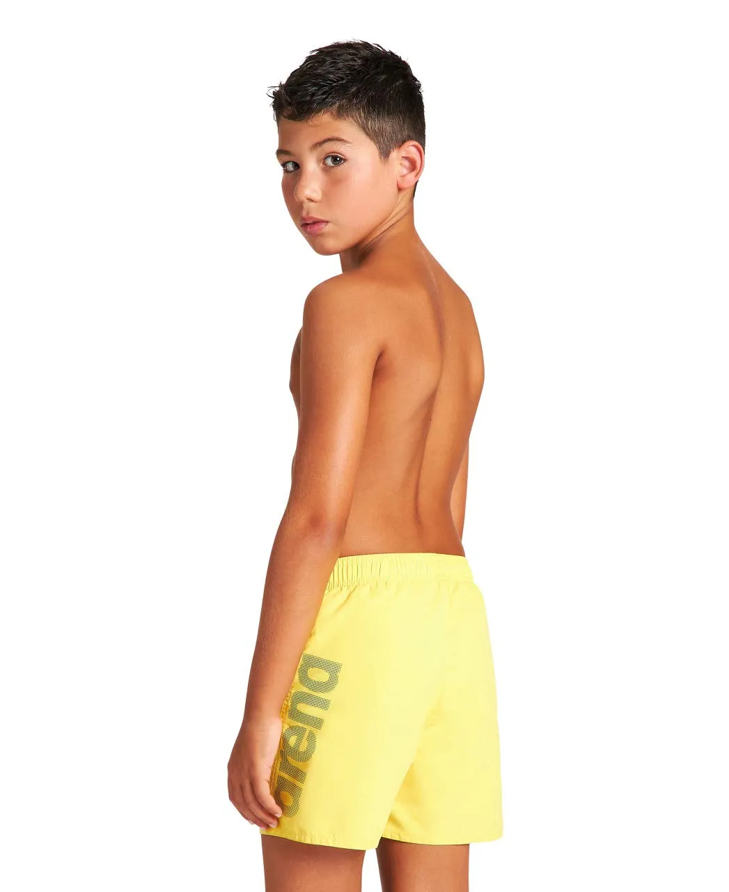 Arena Fundamentals Logo boxer bambino giallo asciugatura rapida
