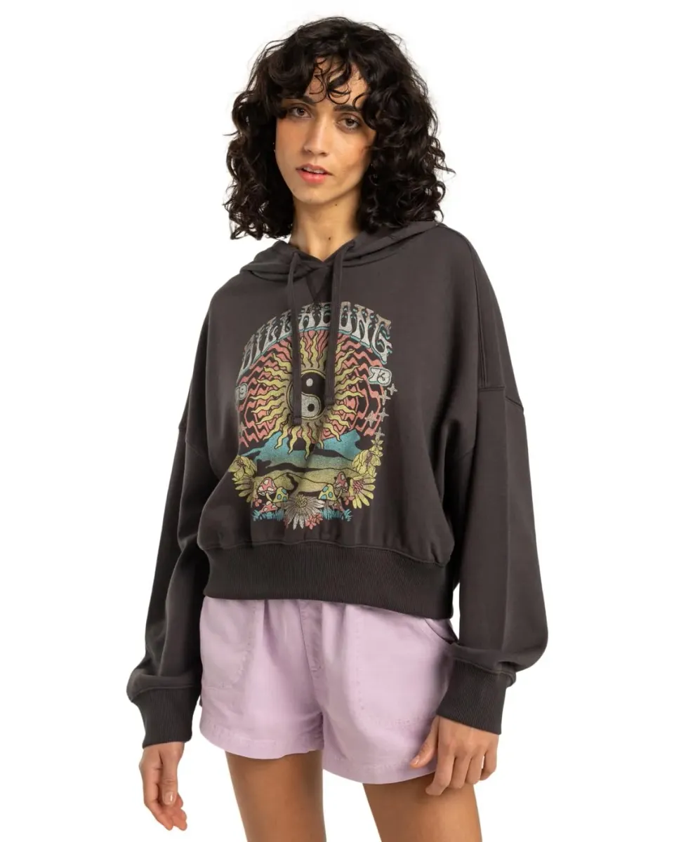 Billabong All Time felpa pile donna morbida manica lunga
