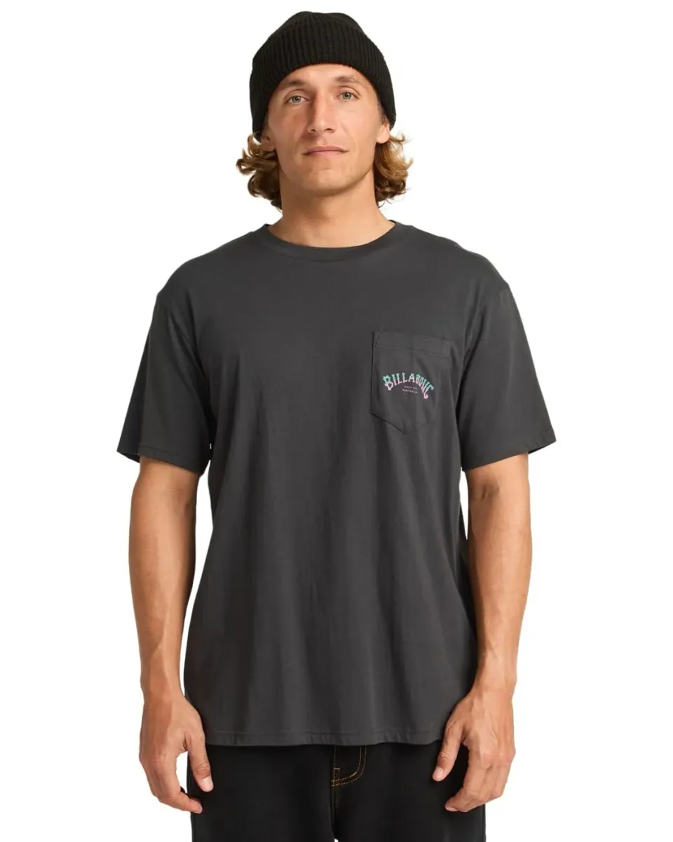 Billabong Stacked Arch Pkt camicia uomo manica corta cotone