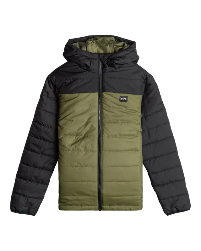 Billabong Surf Check giacca bimbo trapuntata antivento