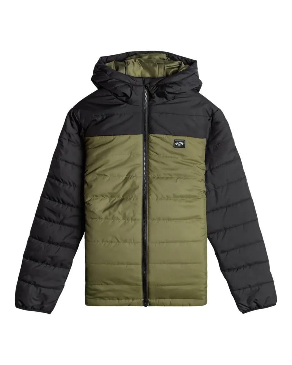 Billabong Surf Check giacca bimbo trapuntata antivento
