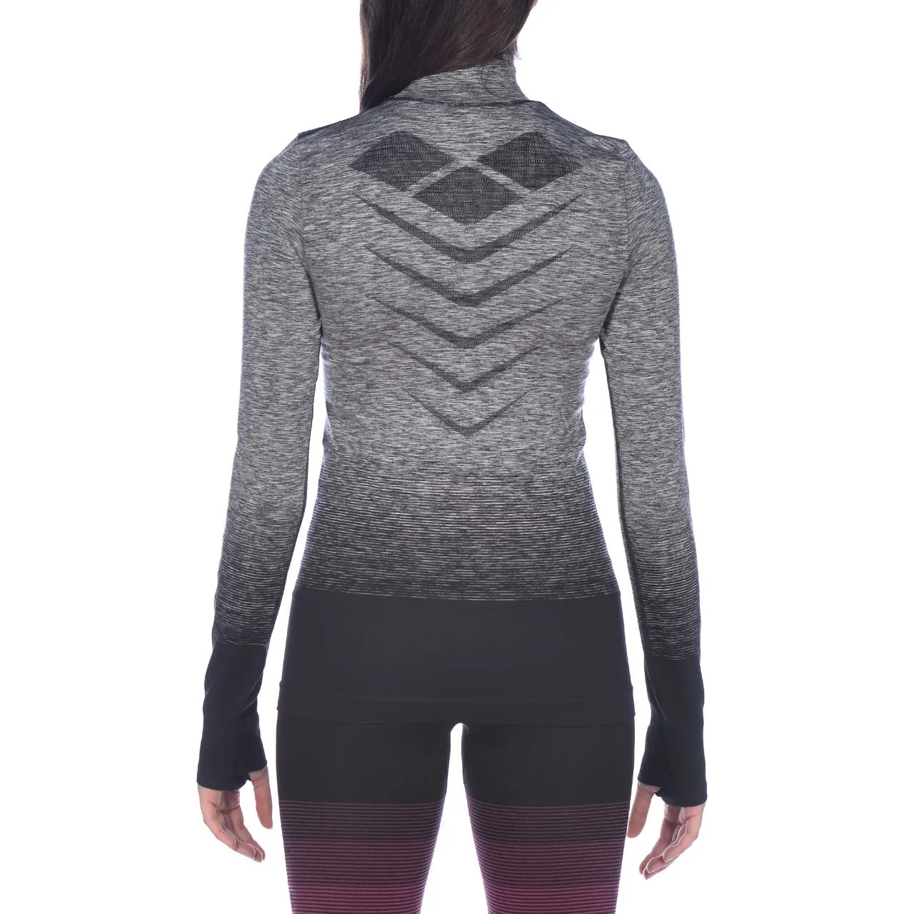 Arena Seamless Maglia Donna Maniche Lunghe nera termica