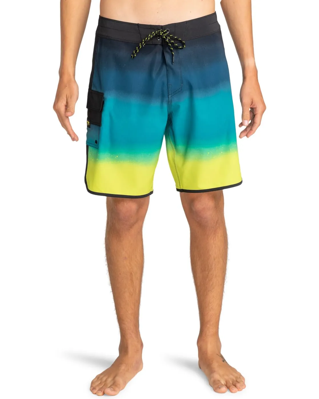 Billabong 73 Fade Pro boardshort uomo nero surf