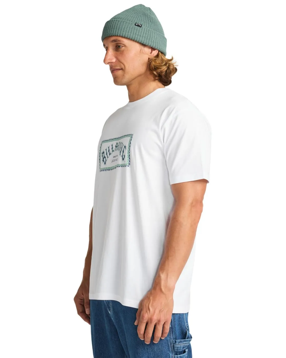 Billabong Arch Frame T-Shirt Uomo Nero Manica Corta cotone