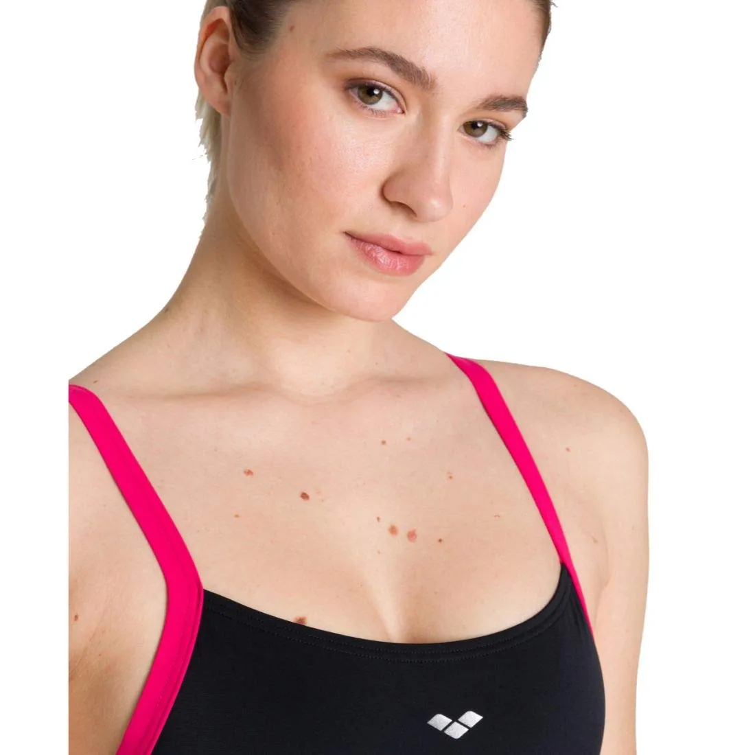 Arena Greta Wing Back Costume Intero 44 Nero Modellante Coppa B