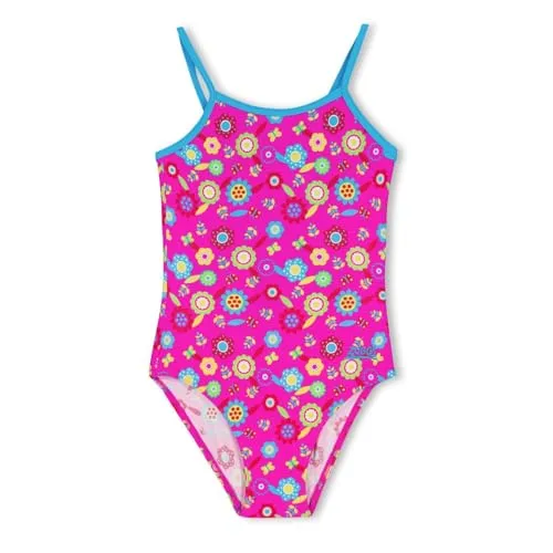 Zoggs Yaroomba Costume Intero Bambina 4 Anni Floreale