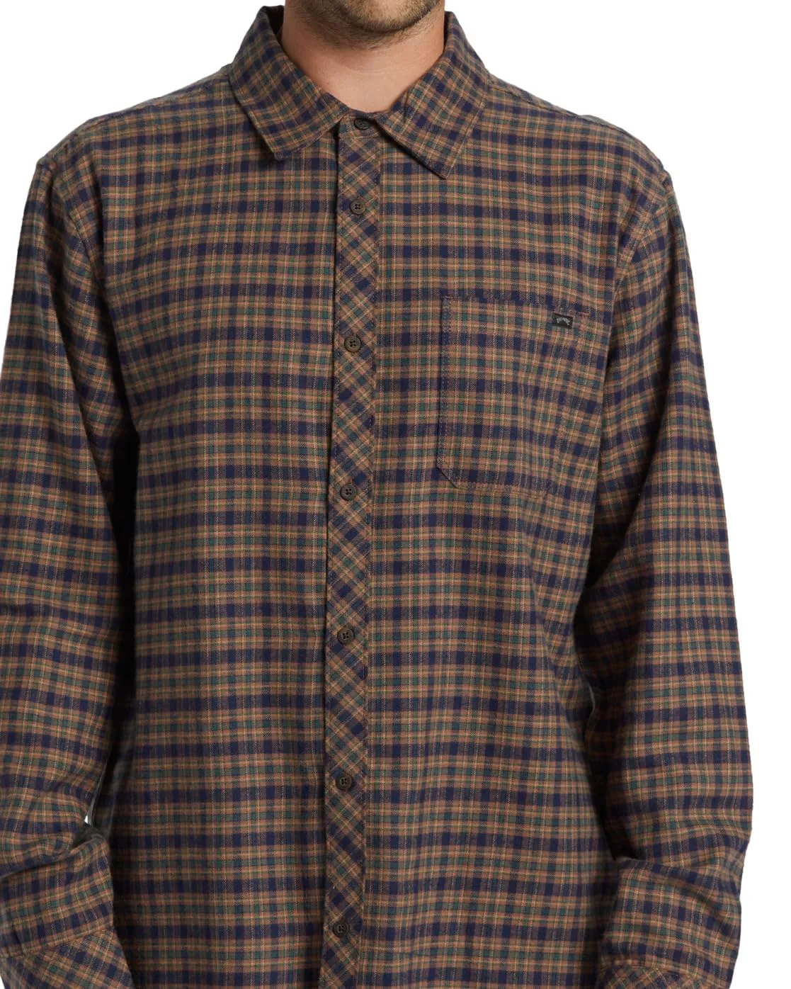 Billabong Coastline Flannel camicia uomo in flanella quadri