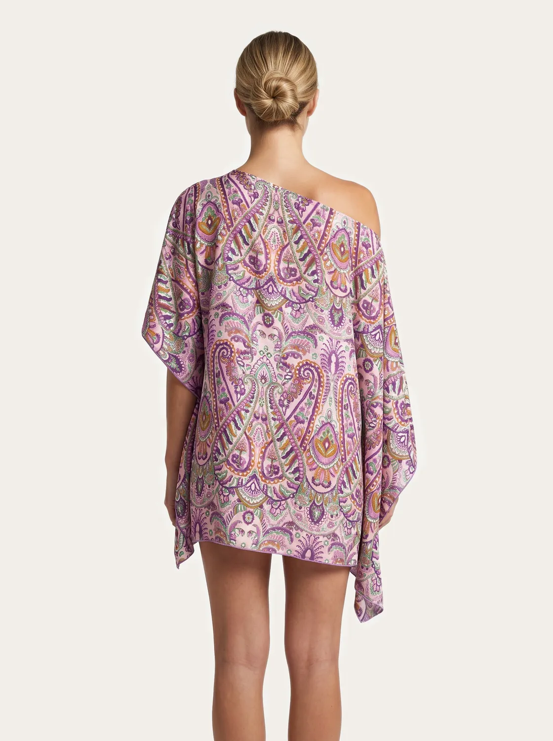 4Giveness Paisley Bloom caftano fantasia taglia SM LXL