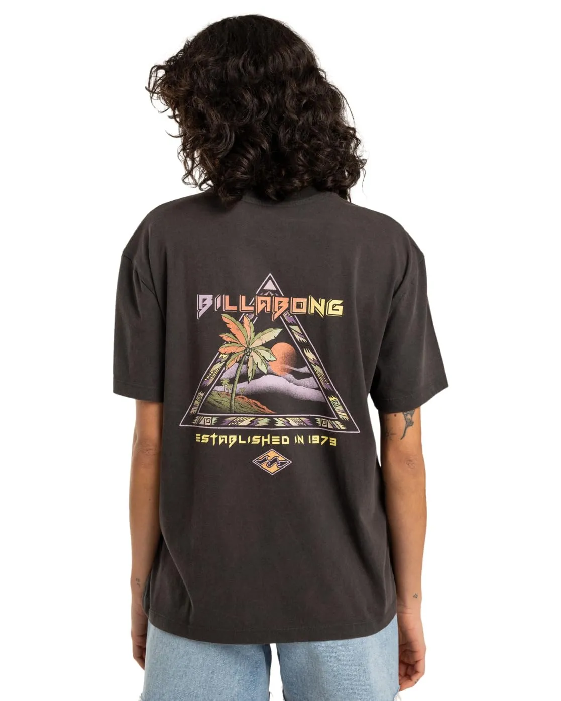 Billabong Retro Surfin maglietta donna L in cotone