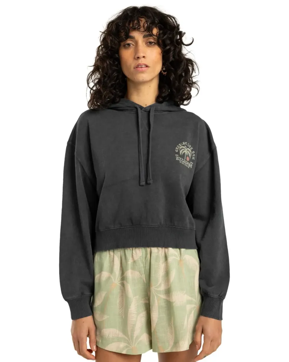 Billabong All Day Sun felpa cappuccio donna cotone