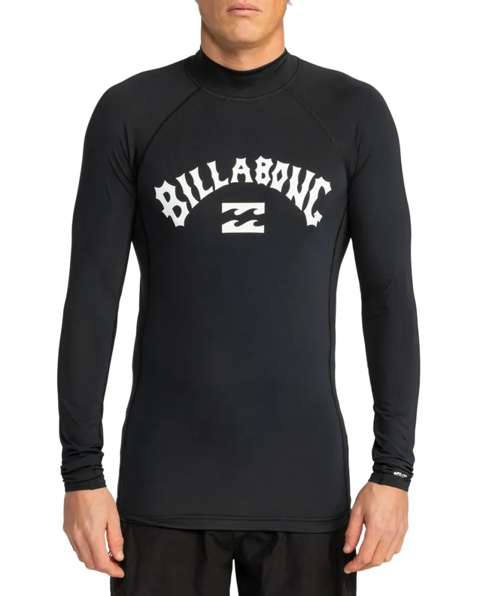Billabong Logo Surf LS rashguard uomo UPF 50+