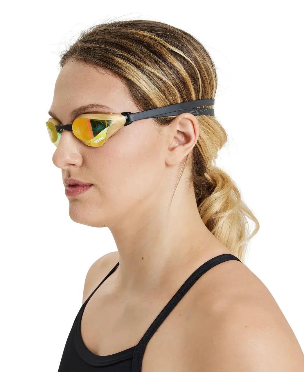 Arena Cobra Core Swipe Mirror occhialini gara specchiati