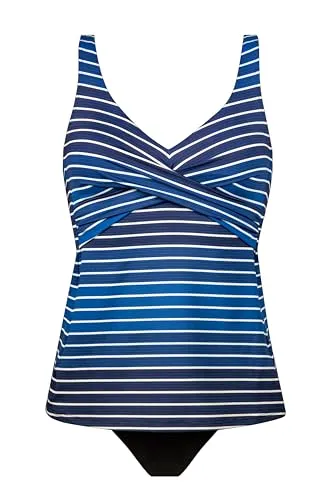 Charmline 7940 tankini blue-white 50 contenitivo