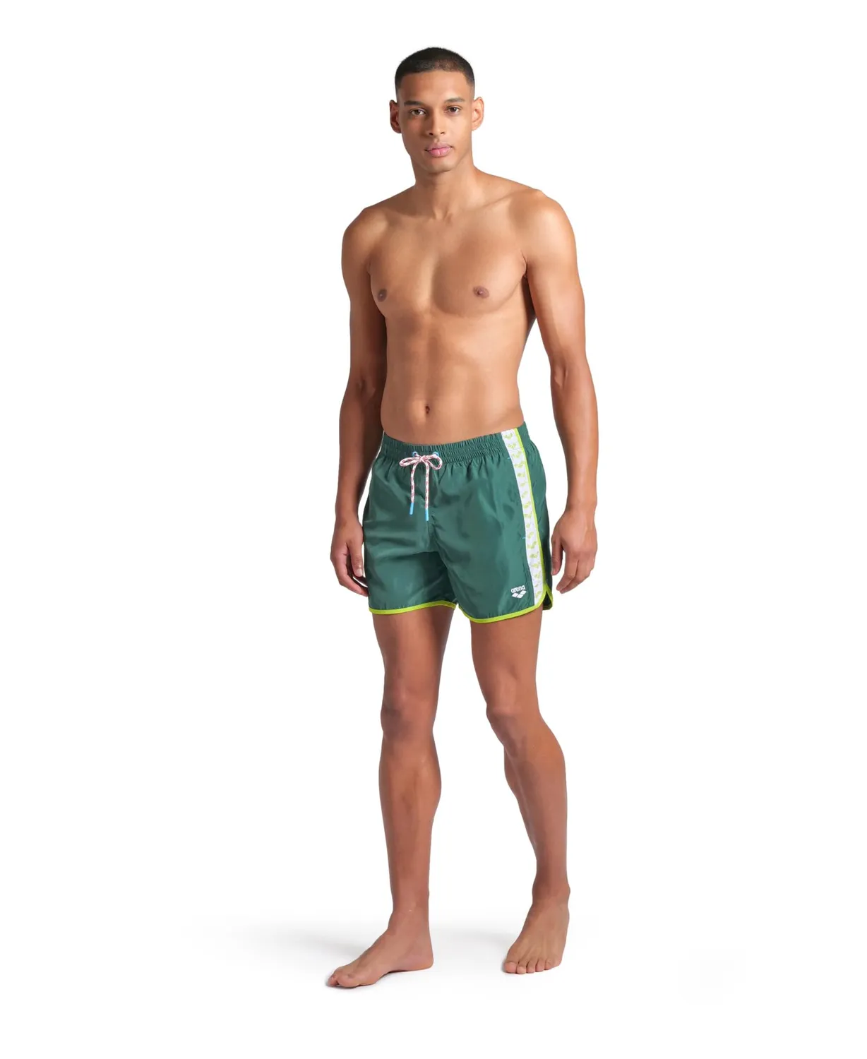 Arena Team Stripe boxer mare uomo leggero fantasia