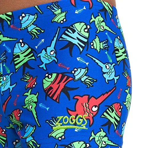 Zoggs Sea Saw Hip Racer Costume Slip 2 Anni Cloro Resistente