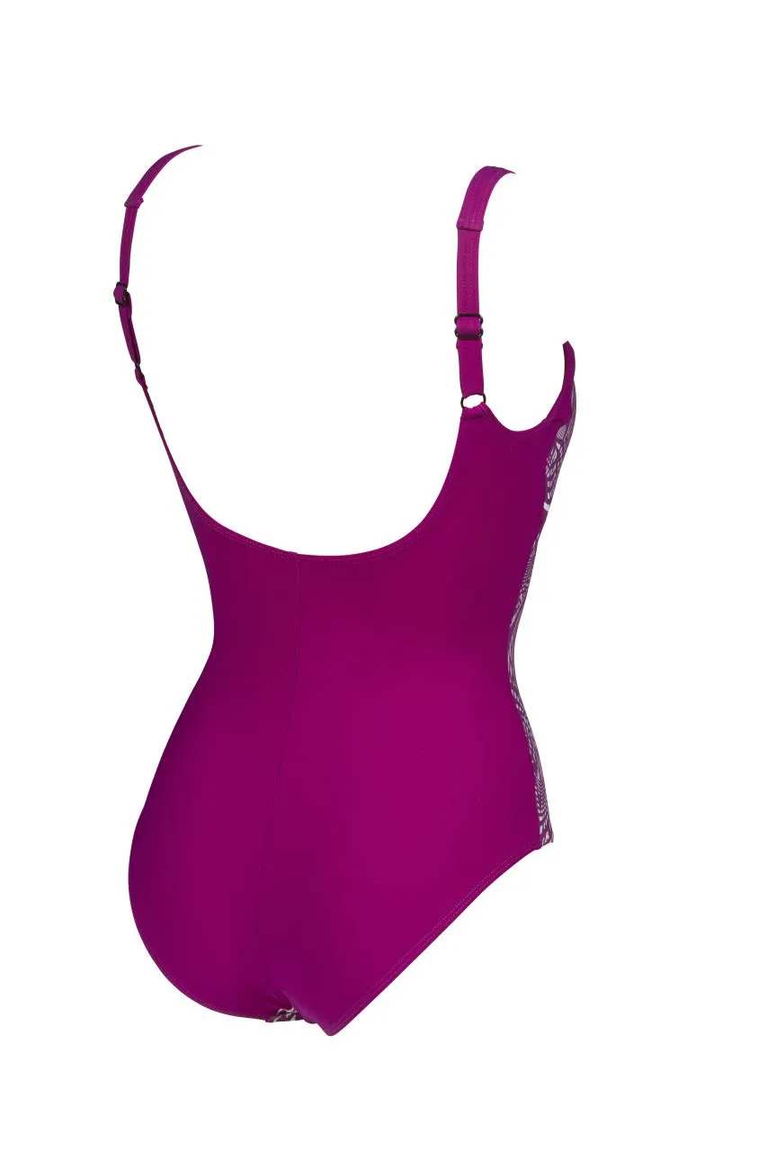 Arena Clara U Back costume intero donna nero allenamento