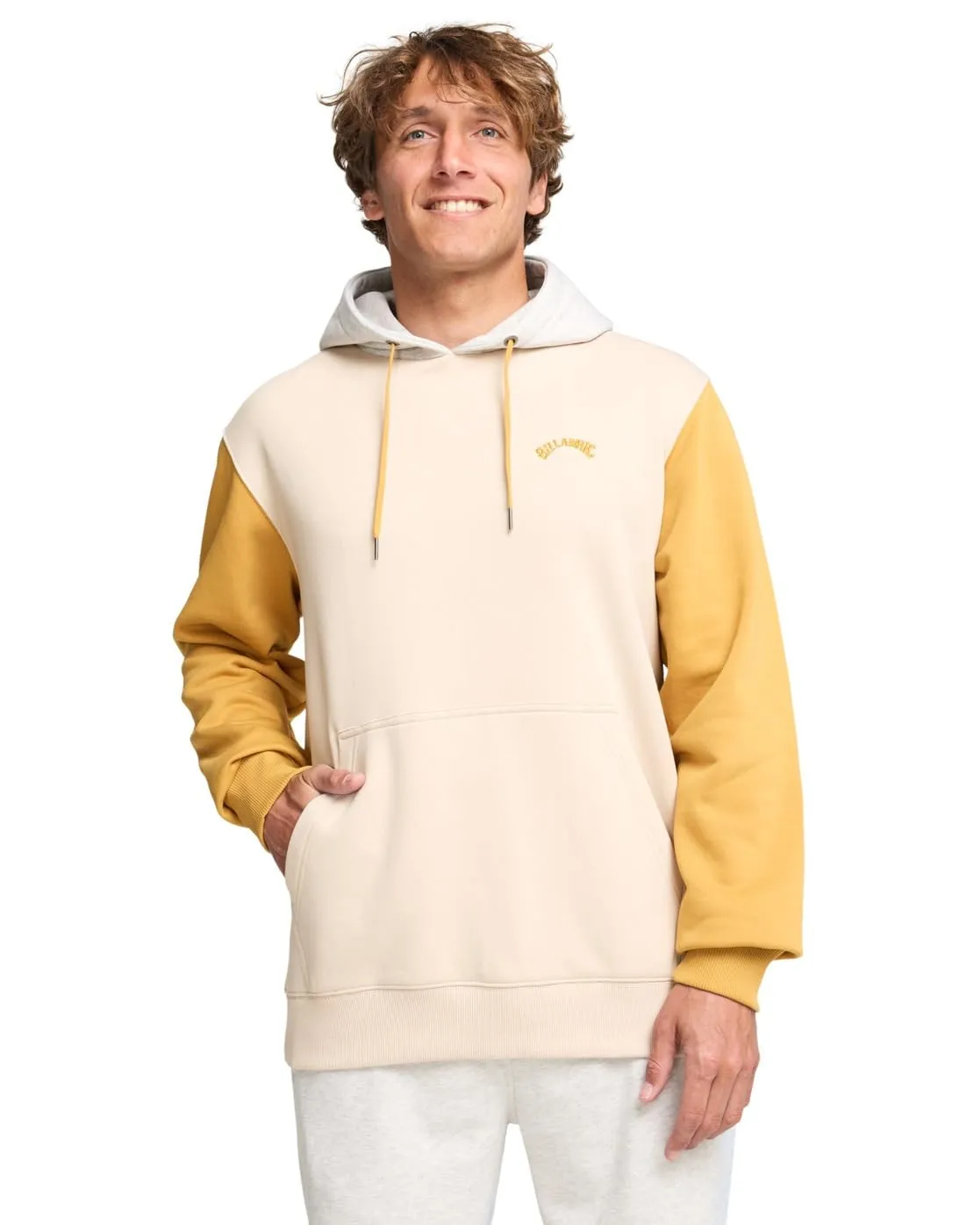Billabong Arch Block Po felpa uomo L oatmeal