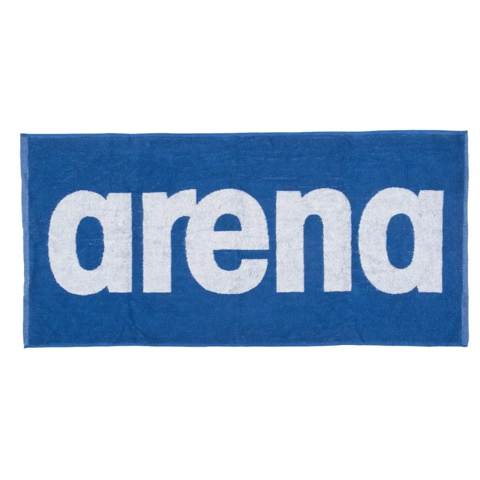 Arena Gym Soft asciugamano sportivo royal-white cotone
