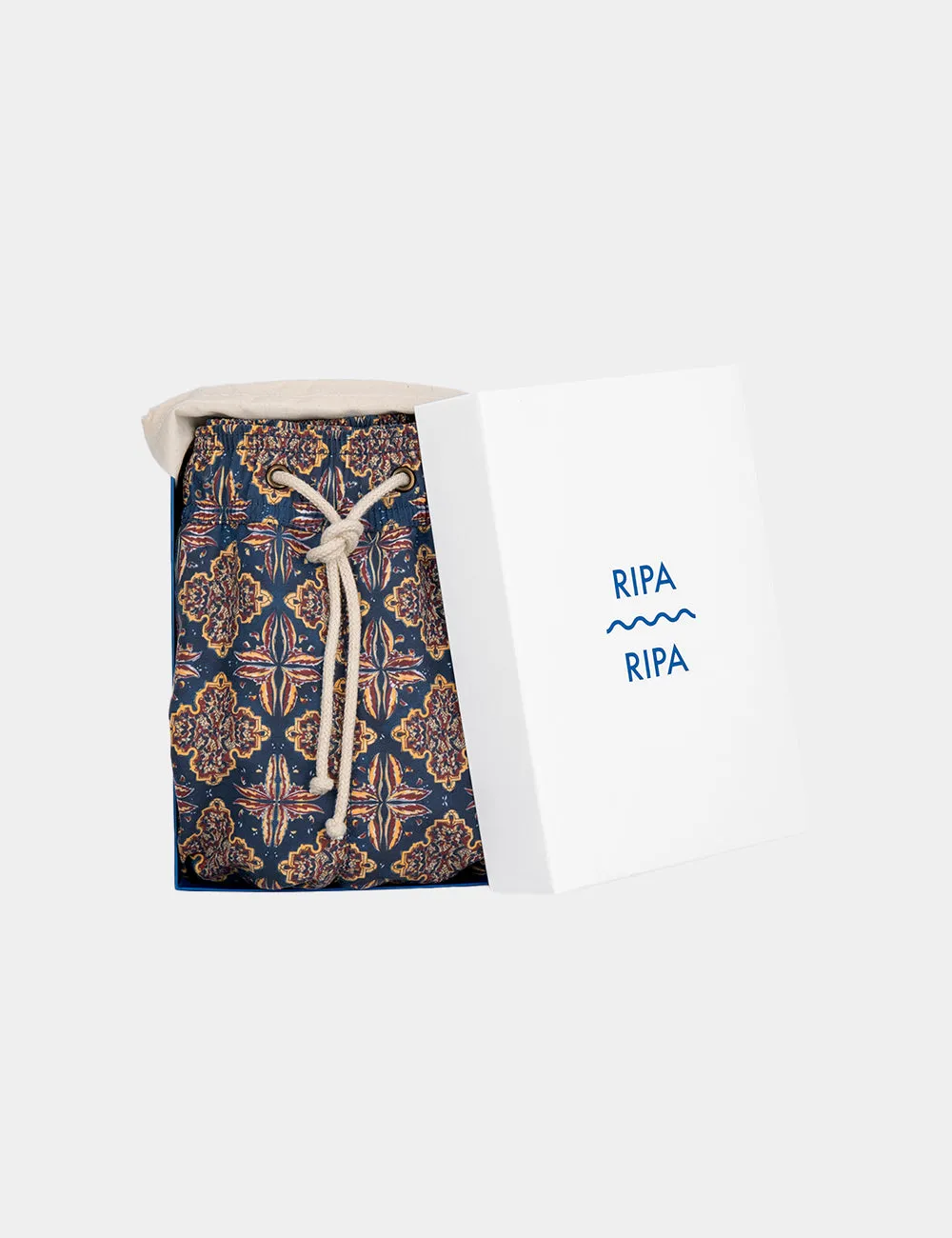 Ripa Ripa Classico Rivisitato Blu costume mare uomo