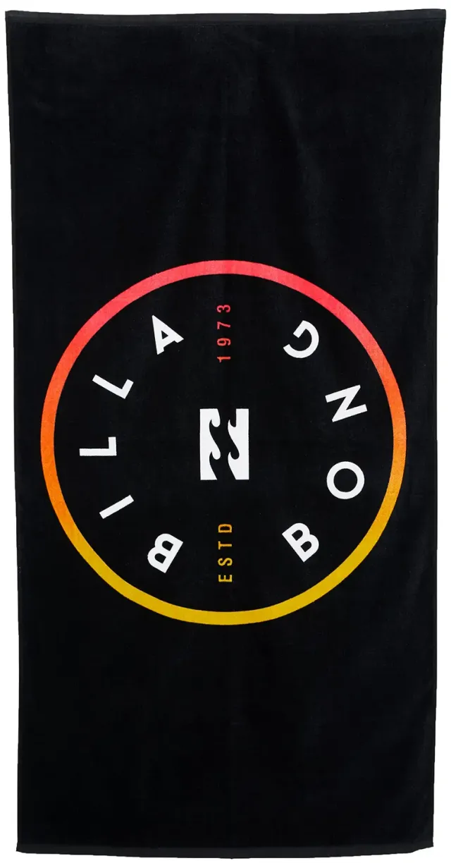 Billabong Roto telo mare uomo nero microfibra