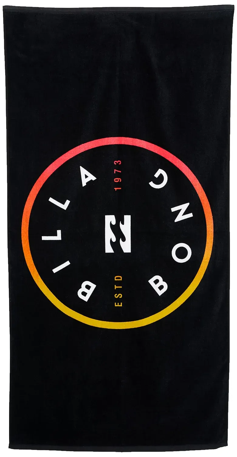 Billabong Roto telo mare uomo nero microfibra